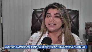 Alergia alimentar: Semana de conscientização das alergias