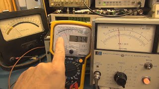 A Discussion and Demo of my HP 3410A Selective Microvoltmeter and measuring low level AC voltages.
