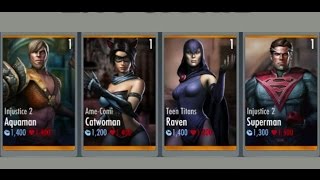 INJUSTICE 2.10 | how unlock / hack / get all unreleased characters !
