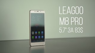 Смартфон за 83$. 2 Гб RAM, 16 Гб ROM, 5,7" и две камеры. Leagoo M8 Pro.