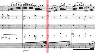BWV 1041 - Violin Concerto in A Minor (Scrolling)