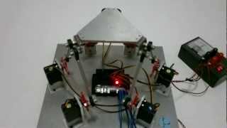 Arduino controlled 6DOF Stewart platform
