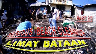 Limay Bataan - MANILA BAY - Philippines Barangay St Francis #2 - Beach Clean up Part 2/2