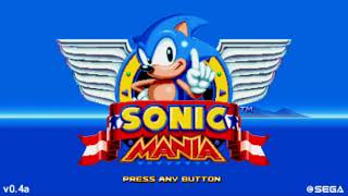 Sonic mania base engine versão 0.4a(Veja na descrição)