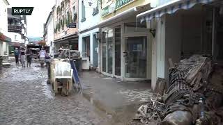 Live from Germany’s Rhineland-Palatinate following deadly floods