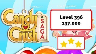 Candy Crush Saga Level 396 - No Boosters