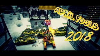 Tanki Online | 2018 April Fools Day Gold Box Video by TheWedgieCraft | Wasp + Hammer :D