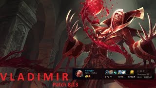 League Of Legends- MID | Vladimir vs Katarina | Season 8 | Patch 8.13 | Part 66