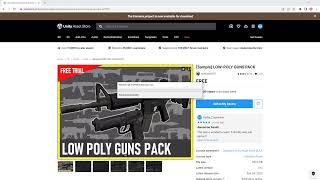 Menambahkan pistol pada player FPS di game ini serta menambahkan sedikit animasi padanya
