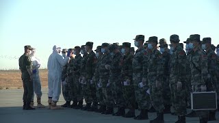 "Кавказ-2020": китайские военные прибыли в Россию для участия в международных учениях