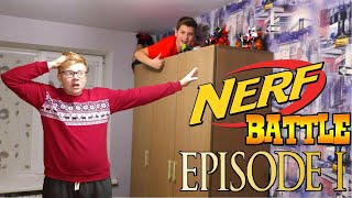 КИРИЕШКА ВЗЯЛ НОВЫЕ НЕРФЫ РЫЖЕГО (NERF BATTLE #1)