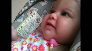 Baby girl has hiccups