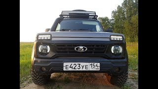 Нива бронто, ДТП, вывод сапунов, защита фар, бортовой компьютер