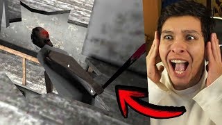 HE LANZADO A GRANNY POR EL AGUJERO DEL SEGUNDO PISO !! - Granny (Horror Game)
