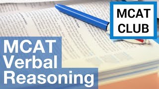 How to Improve Your MCAT Verbal Reasoning Score