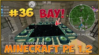 Выживание с модами в Minecraft pe 1.2 #36 [Эндер портал]!
