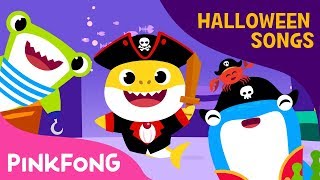 Pirate Baby Shark | Canciones de Halloween | Pinkfong Canciones Infantiles