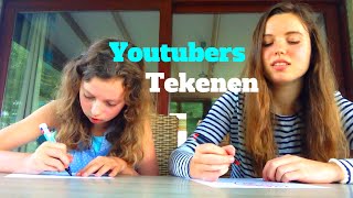 Youtubers Tekenen!