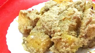 নারকেল বাটা দিয়ে পুরোপুরি নিরামিষ আলুর দম//Niramish Alur Dum Recipe//Pure Veg Recipe:
