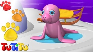 learn animals toys names with TuTiTu | Animal Toys for Children | Sea Lion