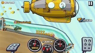 Hill Climb Racing 2 - 12493m Rustbucket Reef on Rally Car