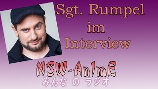 Sgt. Rumpel im Interview bei NSW-AnImE!