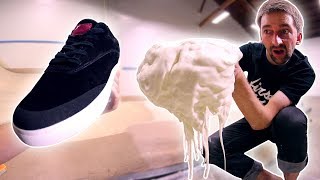 THE FIRST EVER NON NEWTONIAN FLUID SKATE SHOES!?
