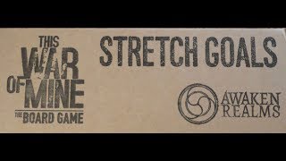 What's Inside - This War of Mine Board Game Kickstarter Bonuses (Awaken Realms)