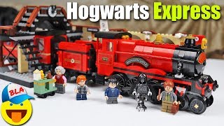 Новый ПАРОВОЗ Гарри Поттера ЛЕГО Хогвартс Экспресс - Lego Hogwarts Express Speed Build