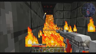 Let's Play Minecraft AVP [S2E23] Destroying Enemy Lookout & New Flamethrower