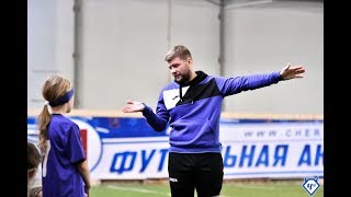 МАНЕЖ 6+1. Матч. ТРАКТОР (U-13) - ДЕВЧАТА (U-14) 3-3. INDOOR FOOTBALL Friendly GAME. Boys vs Girls.