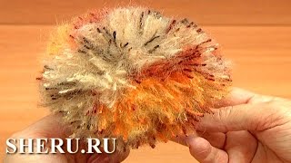 Make Yarn Pompom Урок 12 часть 2 из 8 Как сделать помпон