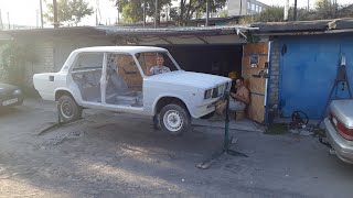 Капитальный ремонт кузова Ваз2107.Часть1-сварка