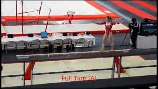 Giulia Steingruber 2013 Balance Beam D-Score (2013-2016 CoP)