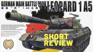 Short Review do Leopard 1A5 1/35 da marca Meng