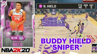 HIDDEN Galaxy OPAL! Pink Diamond Buddy Hield GOES BANANAS! Gameplay NBA 2k20 All-Star Flash Packs