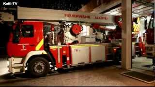 FF Alkoven: Vorbeugender Winterdienst - Schneeketten anlegen
