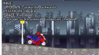 Spiderman Motobike Gameplay HD