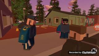 Опасная работа на RP LIFE сервере в UNTURNED-задержание преступников на RP