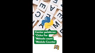 ¿Cómo contar palabras en una lista? | 3 métodos | Contar strings | Python | #shorts