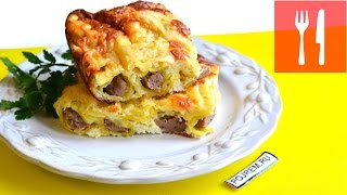 ✔ Запеканка из пельменей - просто, сытно, необычно!