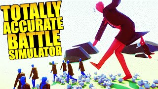 Totally Accurate Battle Simulator - ULTIMATE GIANT CHICKEN MAN MAN VS EVERYTHING - TABS Gameplay