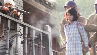 共軍女指導員被押上刑場，眼看要被日軍槍斃，關鍵時刻隊友出手營救！