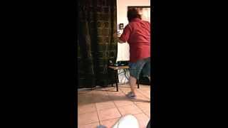 Drunk lady pisses her self