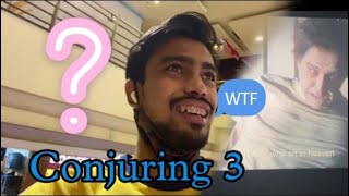 conjuring movie ne heart rate badha diya!! ️
