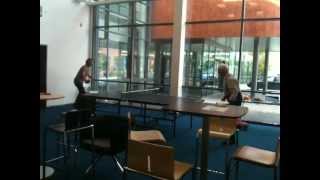 Christopher Eccleston vs Terence Stamp, Table Tennis Round 2