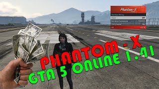 ЧИТ ДЛЯ GTA 5 ONLINE 1.41 \ PHANTOM-X 5.3.1b