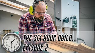 A Luthier Builds a Whole Custom Guitar in SIX Hours.. from SCRATCH! ep 2