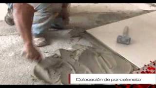Colocación del Porcelanato