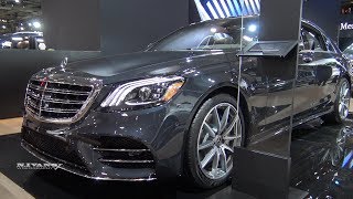 2018 Mercedes S 560 Sedan Long Wheel Base - Exterior Interior Walkaround - 2018 Toronto Auto Show